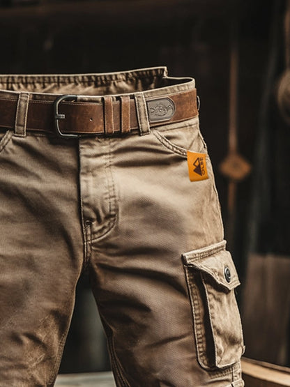 Cargo | Uniwersalne spodnie Cargo Retro Outdoor z materiału Ripstop dla mężczyzn