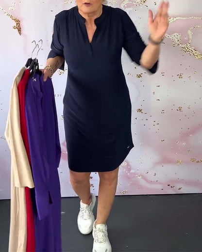 Hanne | Elegancka sukienka z dekoltem