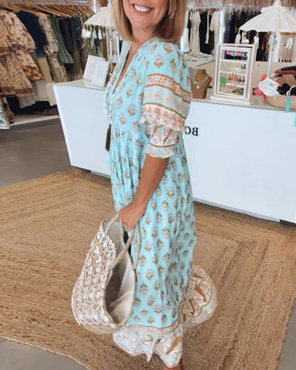 Yacintha | Elegancka sukienka na co dzień