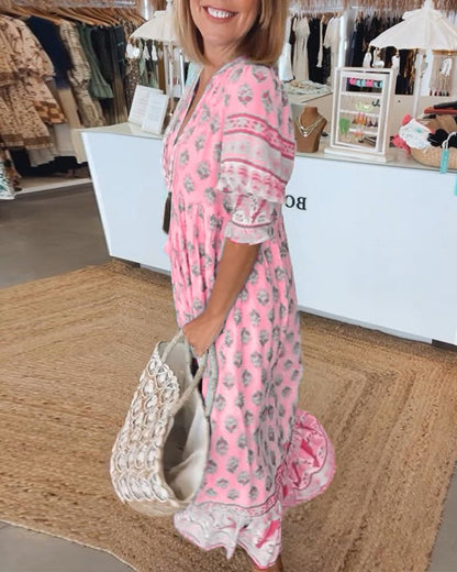 Yacintha | Elegancka sukienka na co dzień