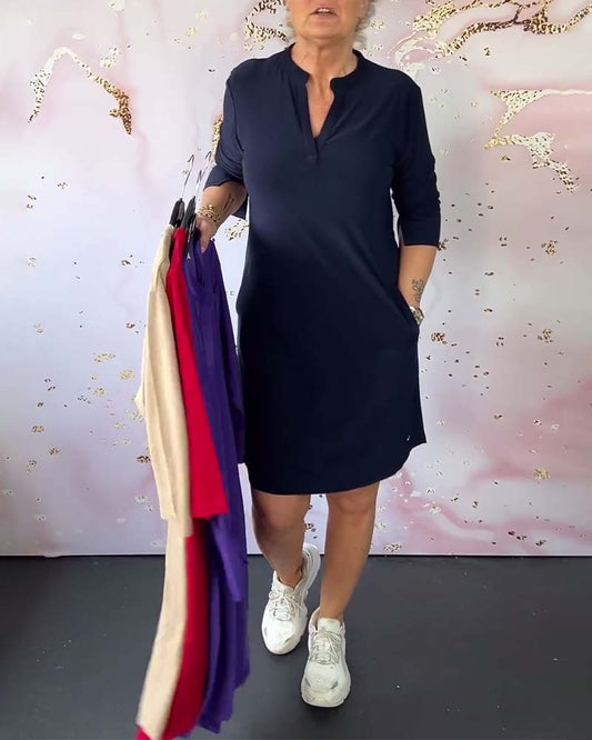 Hanne | Elegancka sukienka z dekoltem