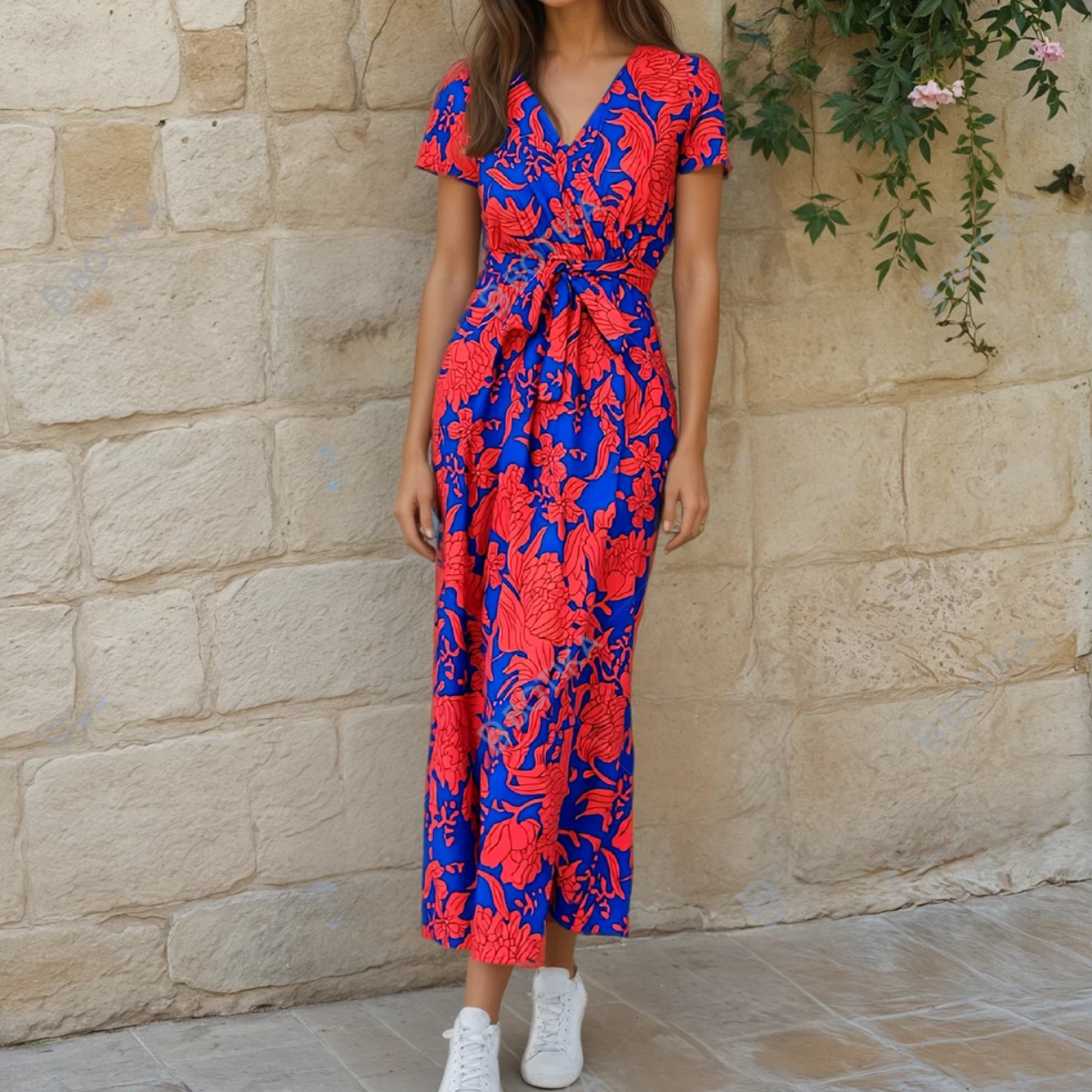 Florence | Lekka i elegancka kolorowa sukienka
