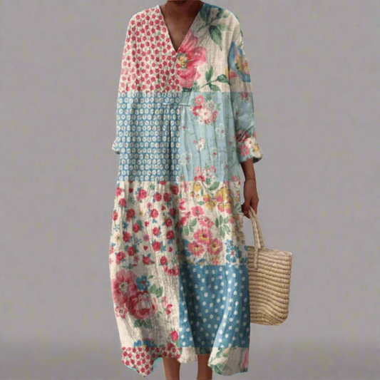 Jeanette™ | Elegancka geometryczna sukienka