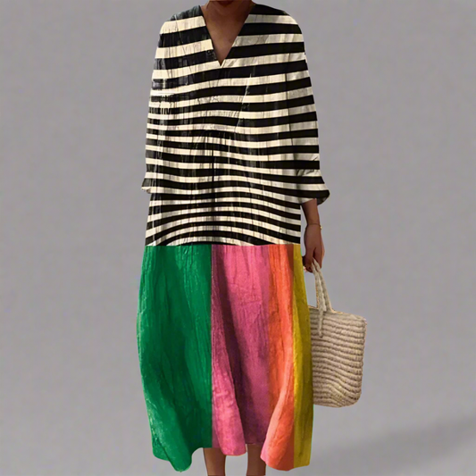 Alexandra™ | Elegancka geometryczna sukienka