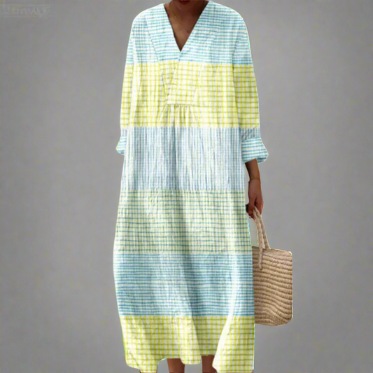 Adrienne™ | Elegancka geometryczna sukienka