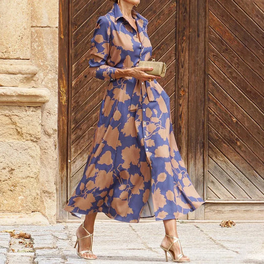 Élise | Szykowna sukienka z długim rękawem