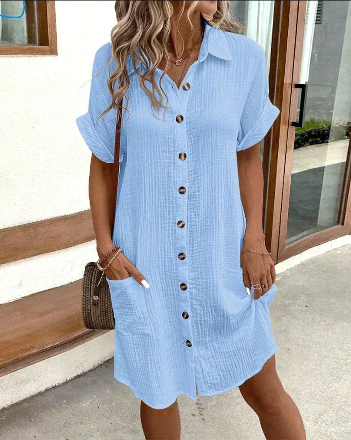 Celest | Elegancka sukienka polo