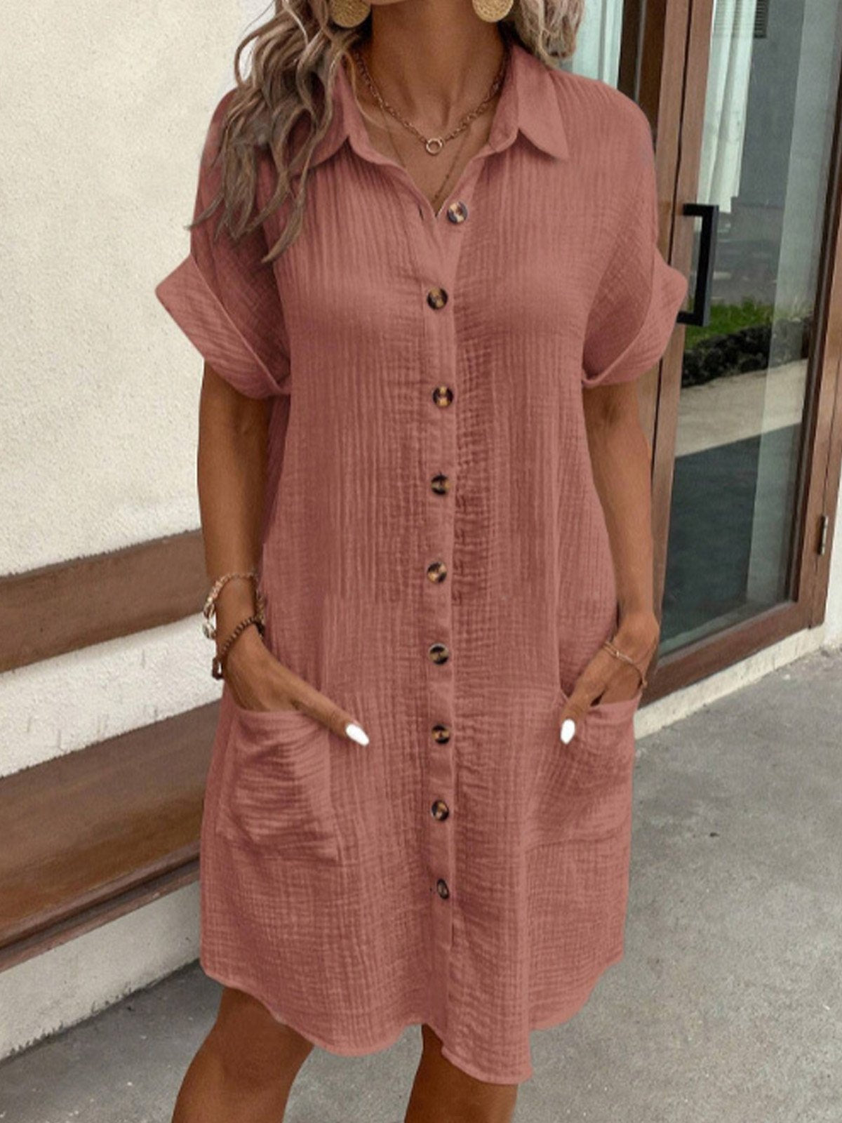 Celest | Elegancka sukienka polo