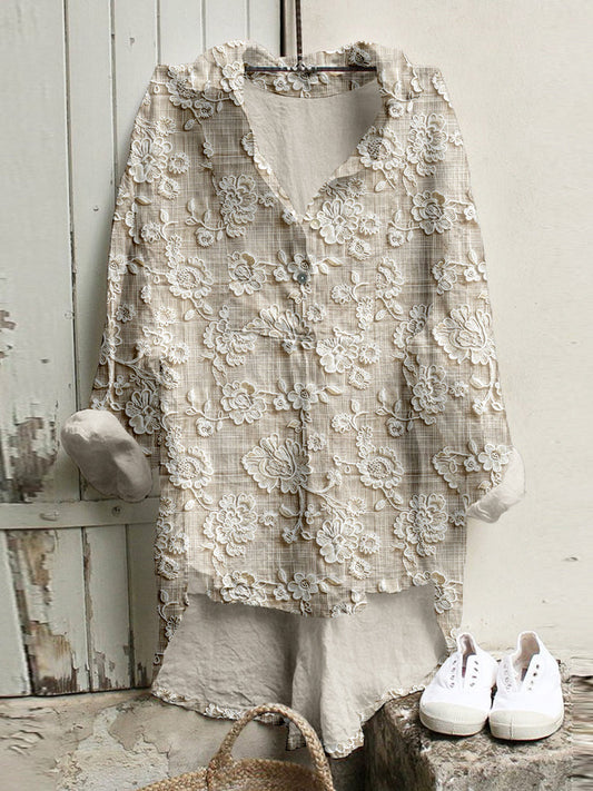 Callena™ - Top z nadrukiem Effortless