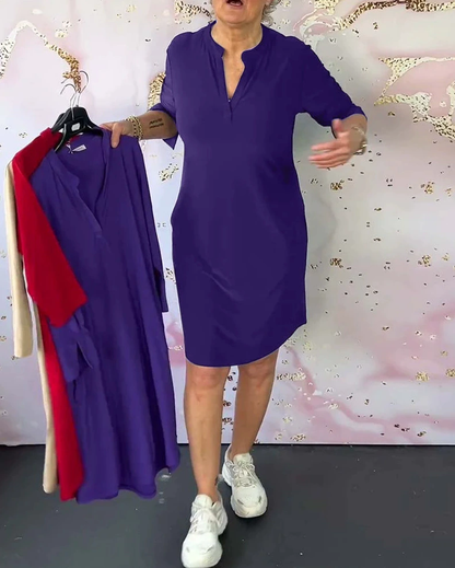 Hanne | Elegancka sukienka z dekoltem