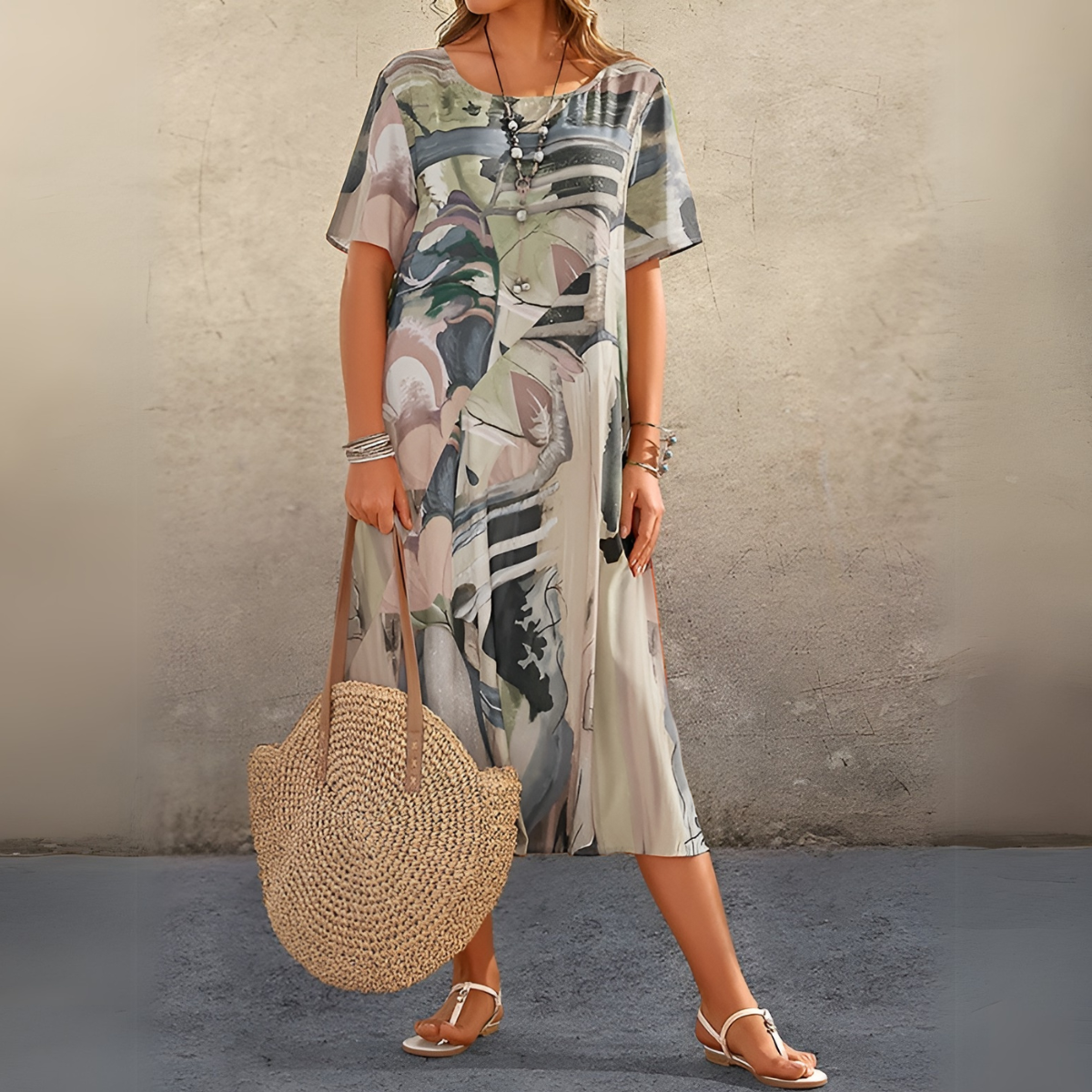 Joelle | Elegancka zwiewna sukienka